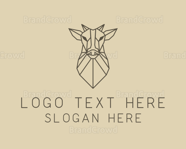 Geometric Minimal Animal Logo