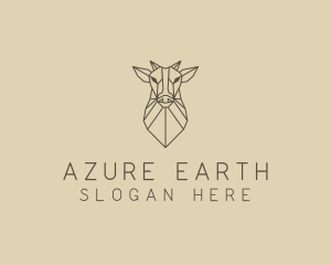 Geometric Minimal Animal logo design