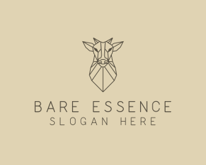 Geometric Minimal Animal logo design