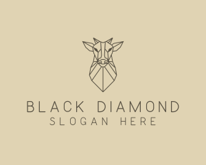 Geometric Minimal Animal logo design