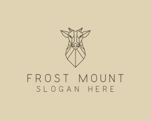 Geometric Minimal Animal logo design