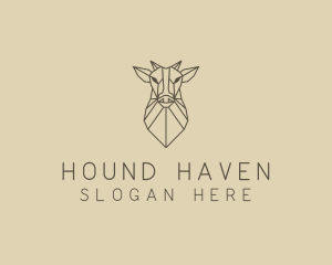 Geometric Minimal Animal logo design