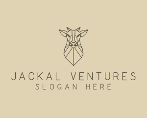 Geometric Minimal Animal logo design