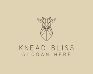 Geometric Minimal Animal logo design