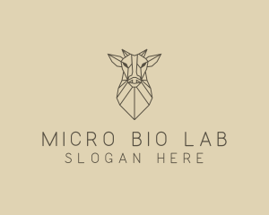 Geometric Minimal Animal logo design