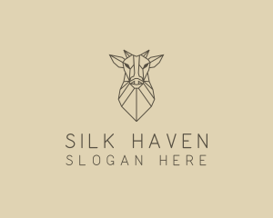 Geometric Minimal Animal logo design