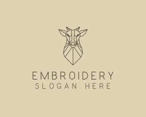 Geometric Minimal Animal logo design