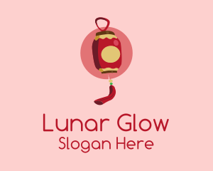 Asian Lantern Decor logo design