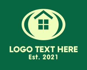 Oblong - Oval Window Housing logo design