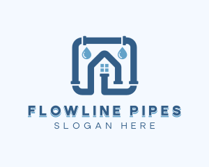 Pipes - Plumbing Pipe Plumber logo design