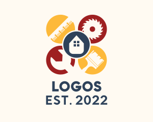 Lifestyle - Home Improvement Tools logo design