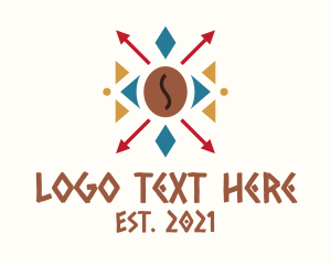Indigenous - Native Coffee Farm logo design