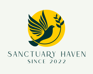 Dove Bird Sanctuary logo design