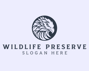 Eagle Wildlife Aviary logo design