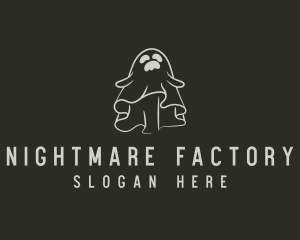 Scary - Scary Horror Ghost logo design