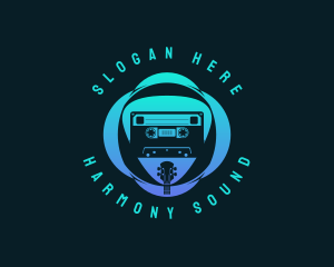 Sound - Cassette Sound Music logo design