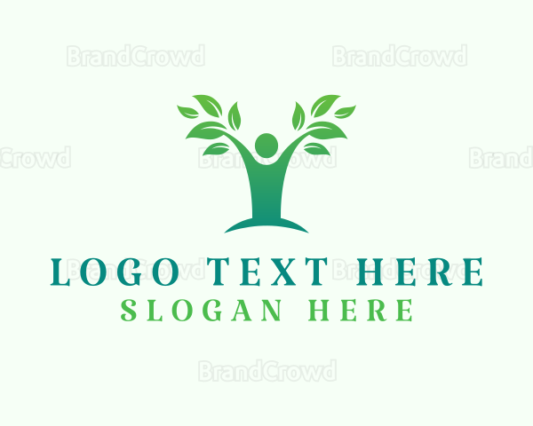 Human Tree Wellness Logo