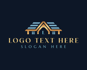 Roofing - Roofing Property House logo design