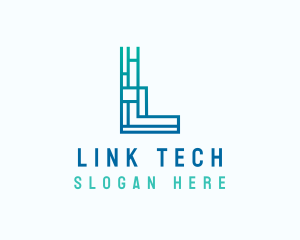 Generic Tech Letter L logo design