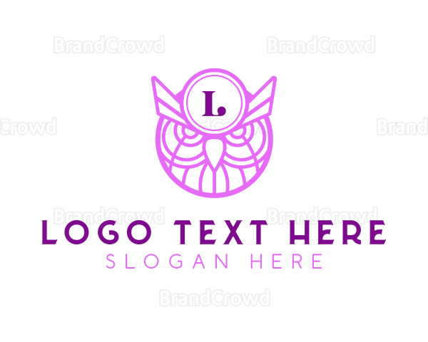 Owl Nocturnal Bird Logo