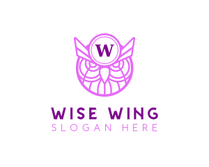 Owl Nocturnal Bird  logo design