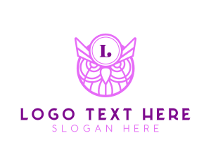 Zoo - Owl Nocturnal Bird logo design