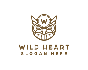 Wild Owl Aviary logo design