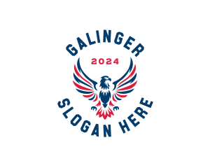 Patriotic Eagle Aviation Logo