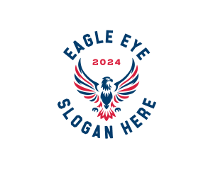 Patriotic Eagle Aviation logo design