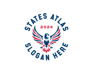 Patriotic Eagle Aviation logo design