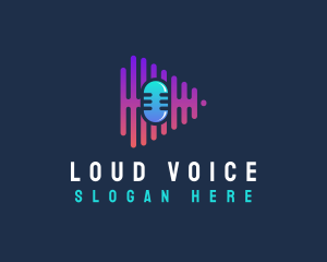 Podcast Media Studio logo design