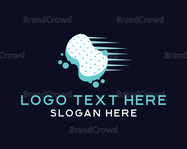 Bubble Sponge Cleaning Logo