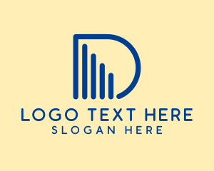 Commercial - Simple Startup Letter D Company logo design