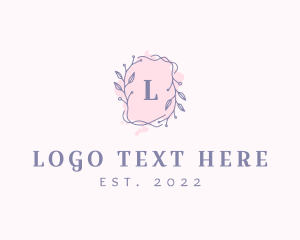 Lavender - Watercolor Beauty Spa logo design