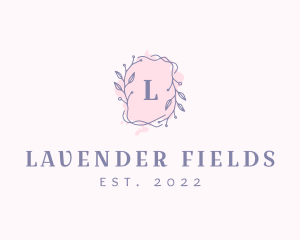 Lavender - Watercolor Beauty Spa logo design