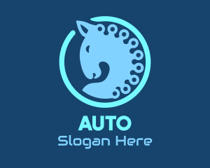 Tech Support - Trojan App Software logo design