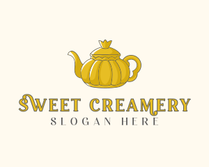 Royal Gold Teapot logo design