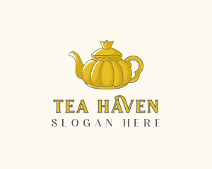 Royal Gold Teapot logo design