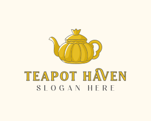 Royal Gold Teapot logo design