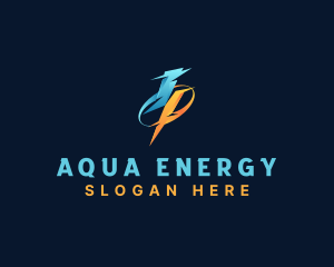 Lightning Energy Power logo design