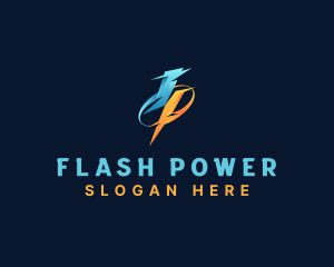 Lightning Energy Power logo design