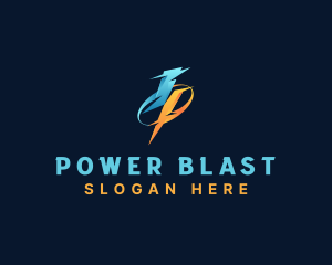 Lightning Energy Power logo design