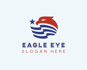 Political American Eagle logo design