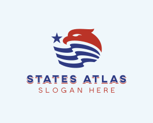 Political American Eagle logo design