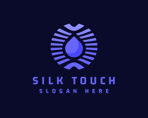 Lotion - Natural Water Droplet logo design