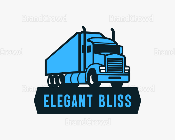 Trucking Freight Cargo Mover Logo