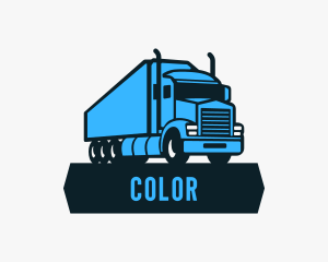 Trucking Freight Cargo Mover Logo