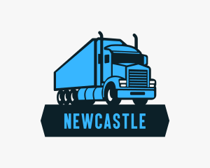 Trucking Freight Cargo Mover Logo