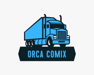 Trucking Freight Cargo Mover Logo