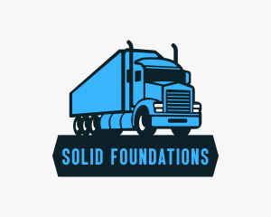 Trucking Freight Cargo Mover Logo